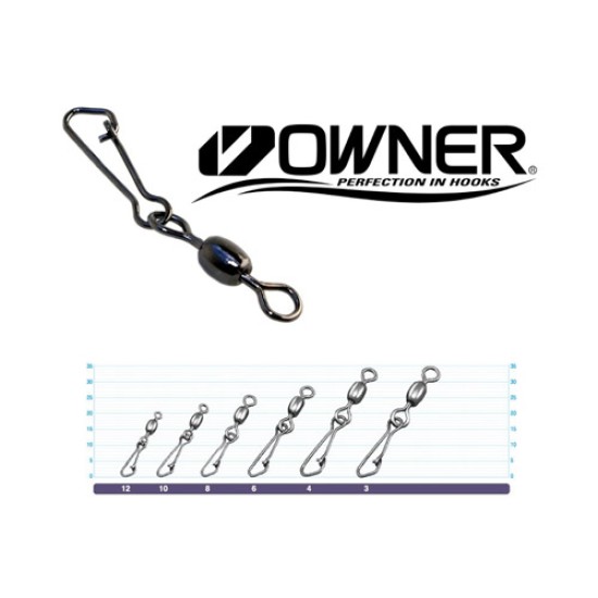 OWNER 52567 HOOKED SNAP w SWIVEL