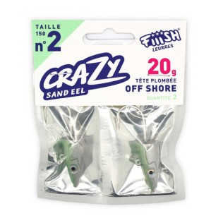 FIIISH CRAZY SANDEEL #2 OFF SHORE 20gr