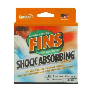 FINS SHOCK ABSORBING BRAID 300yd