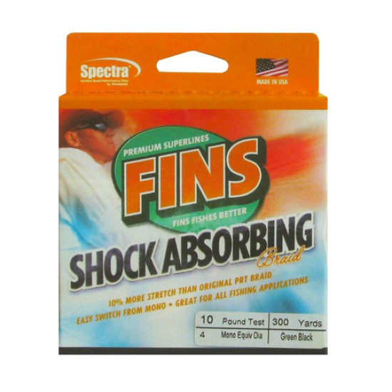 FINS SHOCK ABSORBING BRAID 300yd